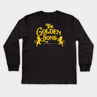 The Golden Lions Kids Long Sleeve T-Shirt